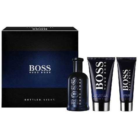 boss bottled night gift set.